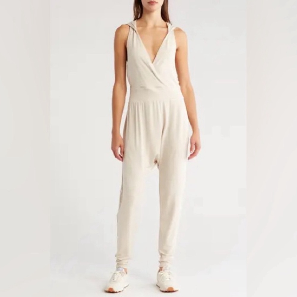 FP Movement by Free People Second Chance One Piece Jumpsuit in Bamboo